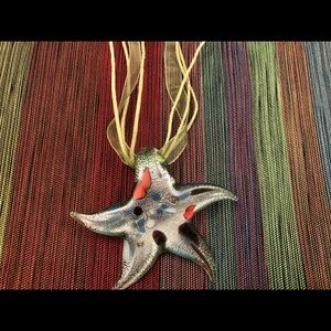 💚Glass star necklace 💚